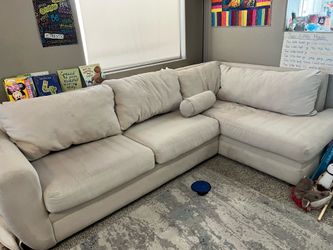 Sectional Sofa and ottoman