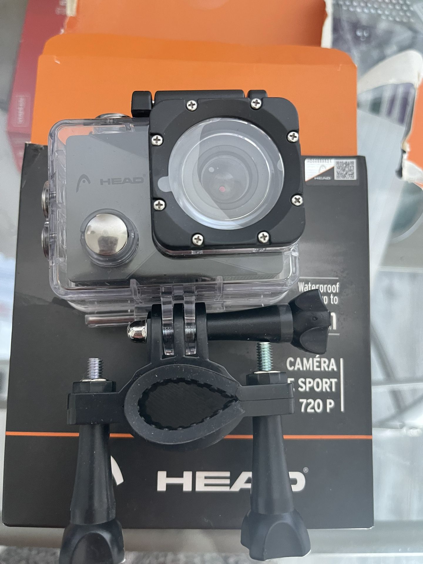 HEAD 720p Action Sport  Photo Video Camera Water Resistant Time Lapse LCD