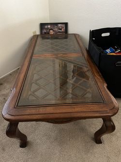 Wood Coffee Table 
