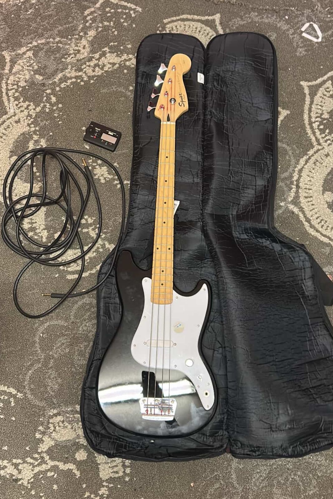 Electric bass guitar