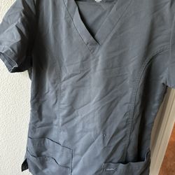 Grey Sanibel Scrub Set