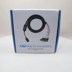 HD Retrovision Super Nintendo SNES Component HD HDTV Cable Cord 