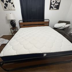 King Size Bed With Bed Frame