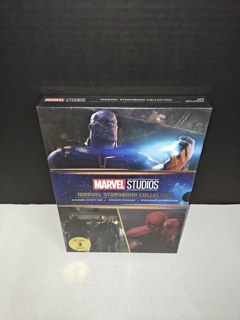 Marvel Studios Storybook Collection Avengers Infinity War Endgame & Spiderman