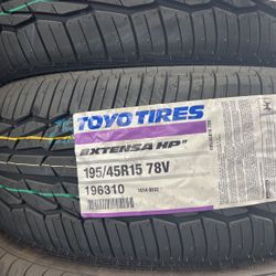 195/45/15 Toyo Extensa HP2