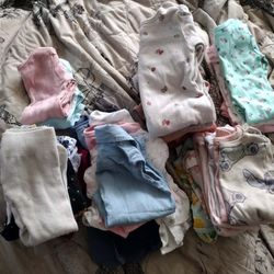 Baby Girl Clothes 0-12 Months