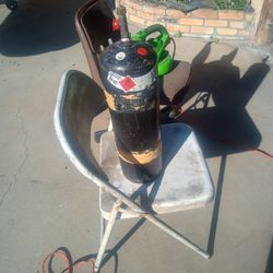 WELDING GAS ACCETLYENE TANK CERTIFIED FULL 40 CF