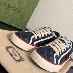 GUCCI Blue GG Tennis 1977 