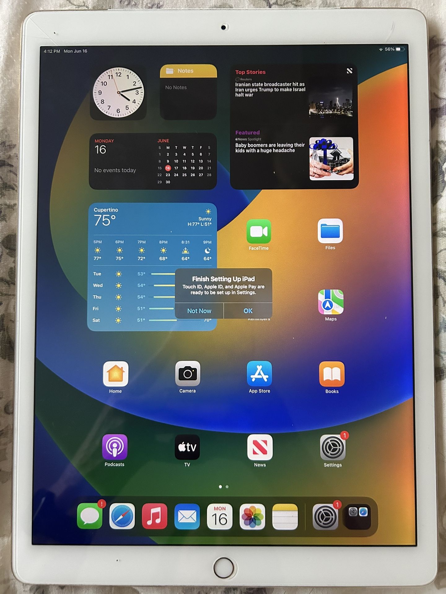 iPad 12.9 Apple