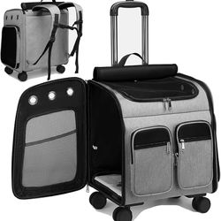 Pet Carrier With Wheels 