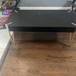 Wood Black table 