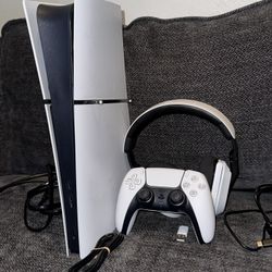 Sony PS5 Slim With Headset 