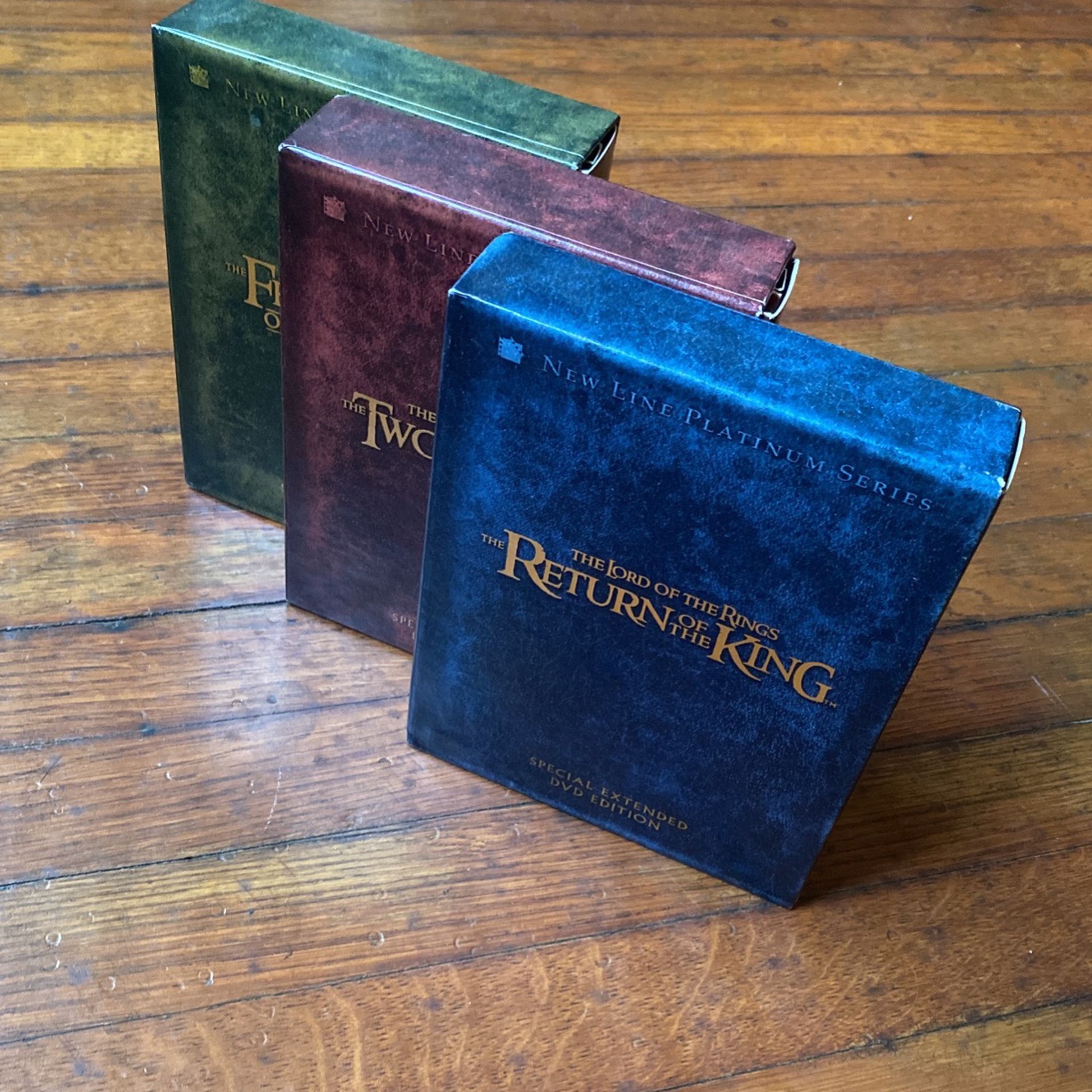 Lord Of The Rings complete Trilogy Extended Edition