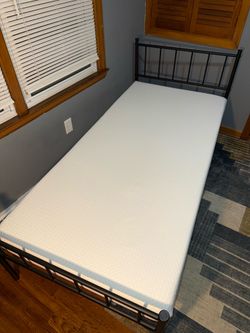 Twin 8” Gel Memory Foam Mattress – CertiPUR-US Certified