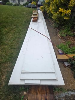 Pvc trim  5/8 24"×18' 2 pc  special  order