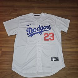 Dodgers Mens Tucker white Jerseys $50ea Firm S M L Xl 2x 3x