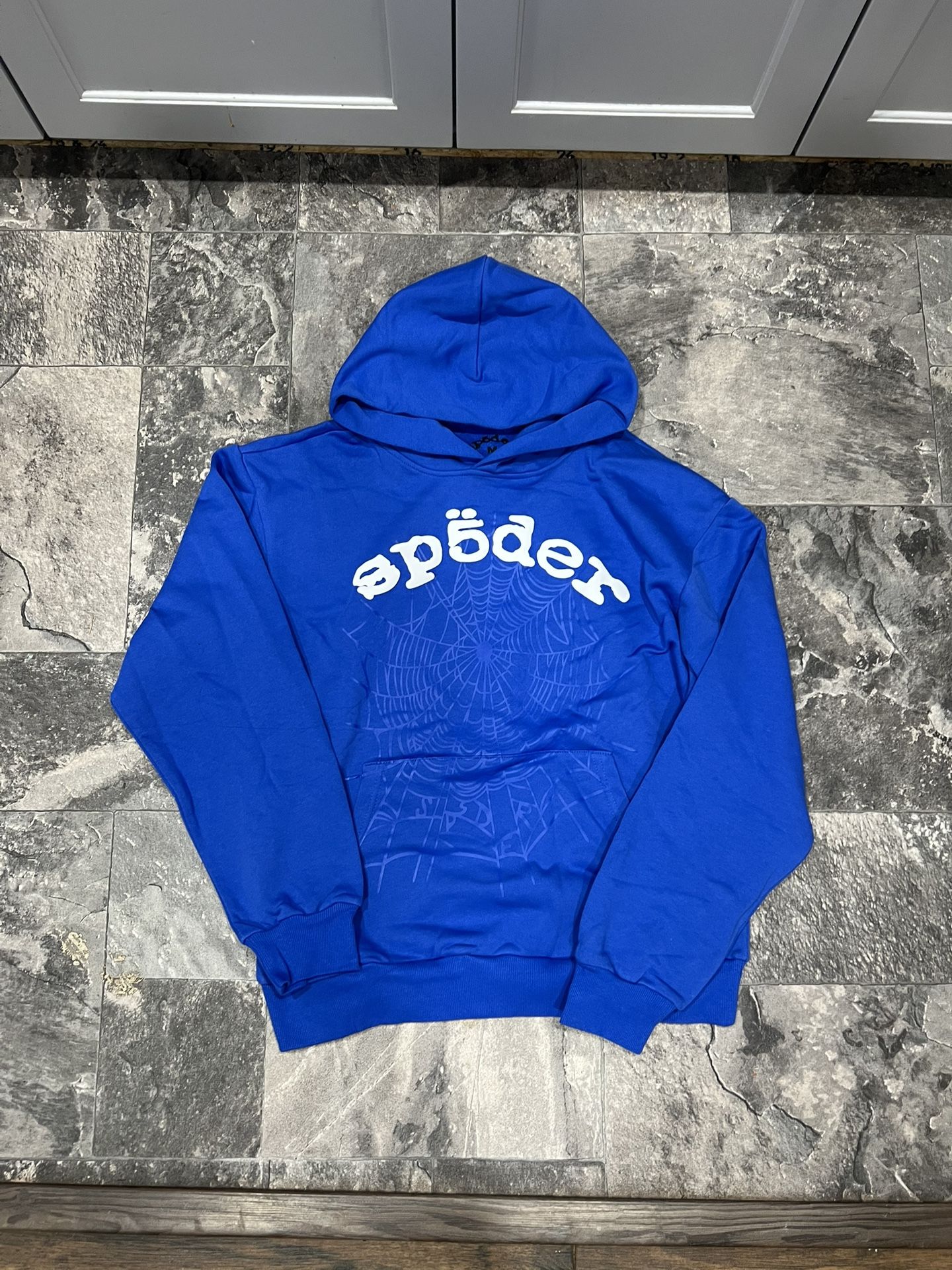 Sp5der legacy blue hoodie