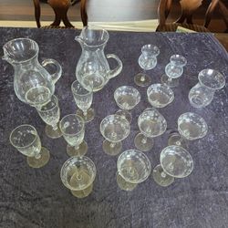 17-Piece Princess House Heritage Crystal Set