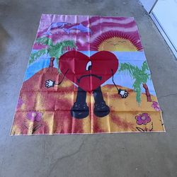 Bad Bunny Party  🎈 Banner Decoration