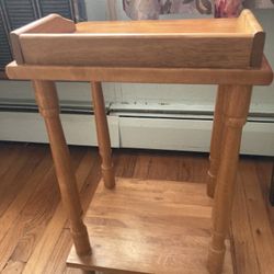 Small Phone Table- All Wood