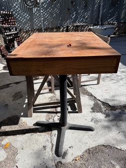 Rustic Custom-Built Industrial Style  Tables (Pickup in El Sereno)