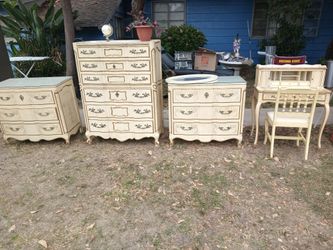 Early 1900s 5 piece French provincial