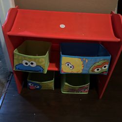 Sesame Street Toy Storage