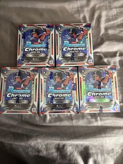 2026  Bowman Chrome Mega Box Lot of 5