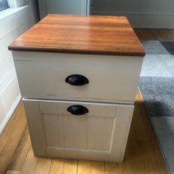 Wooden Filing Cabinet 