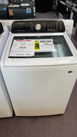 Samsung 4.7 cu. ft. Large Capacity Smart Top Load Washer with Active WaterJet