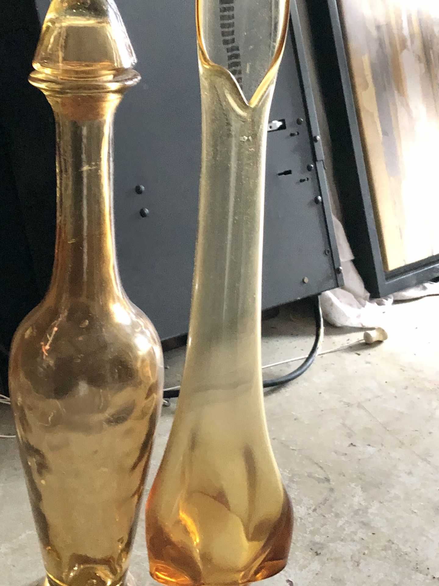 Flower vase/ bottle set