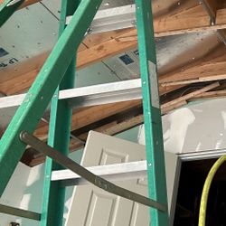 7 Foot Fiberglass Ladder Louisville Brand 