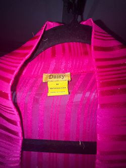 Daisy 1X Pink Blouse