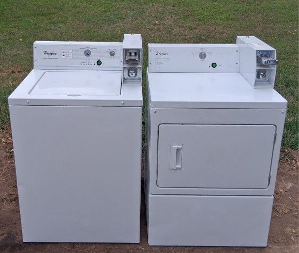 Whirlpool Commercial Coin Operated Washer And Electric Dryer Free Delivery