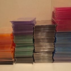 Empty Slim CD Jewel Cases Lot - Over 200