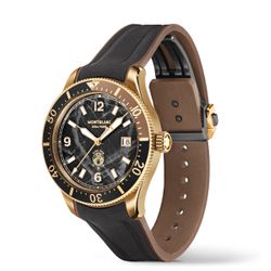 Montblanc Iced Sea Diver Watch Bronze