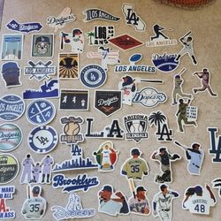 50 Los Angeles Dodgers Baseball Stickers ⚾️ SHIPPING AVAILABLE