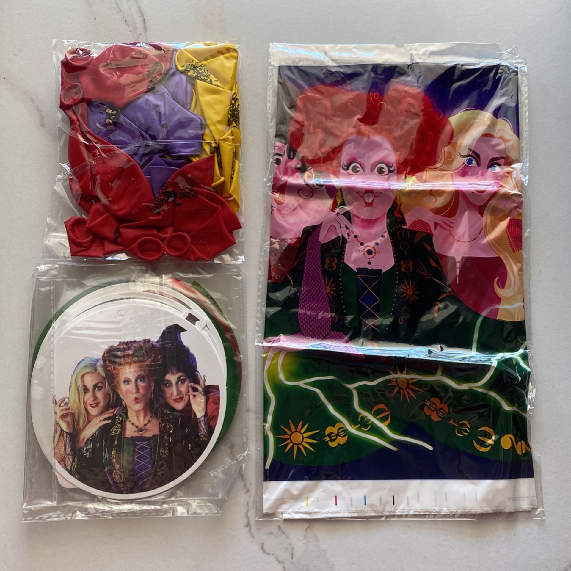 Hocus-pocus birthday party supplies/ Halloween Birthday 