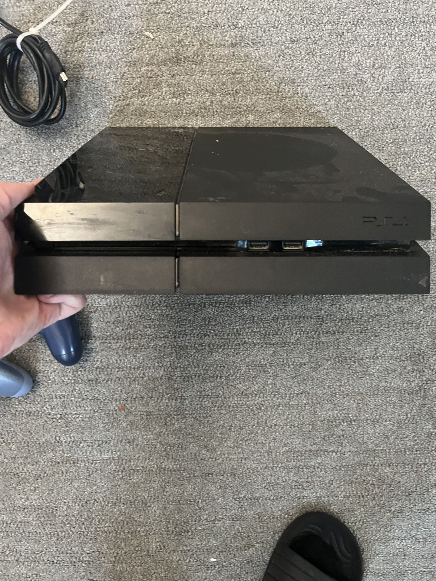 PS4 With Cords 