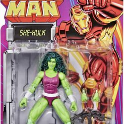 Marvel Legends She-Hulk Retro Iron Man NEW!