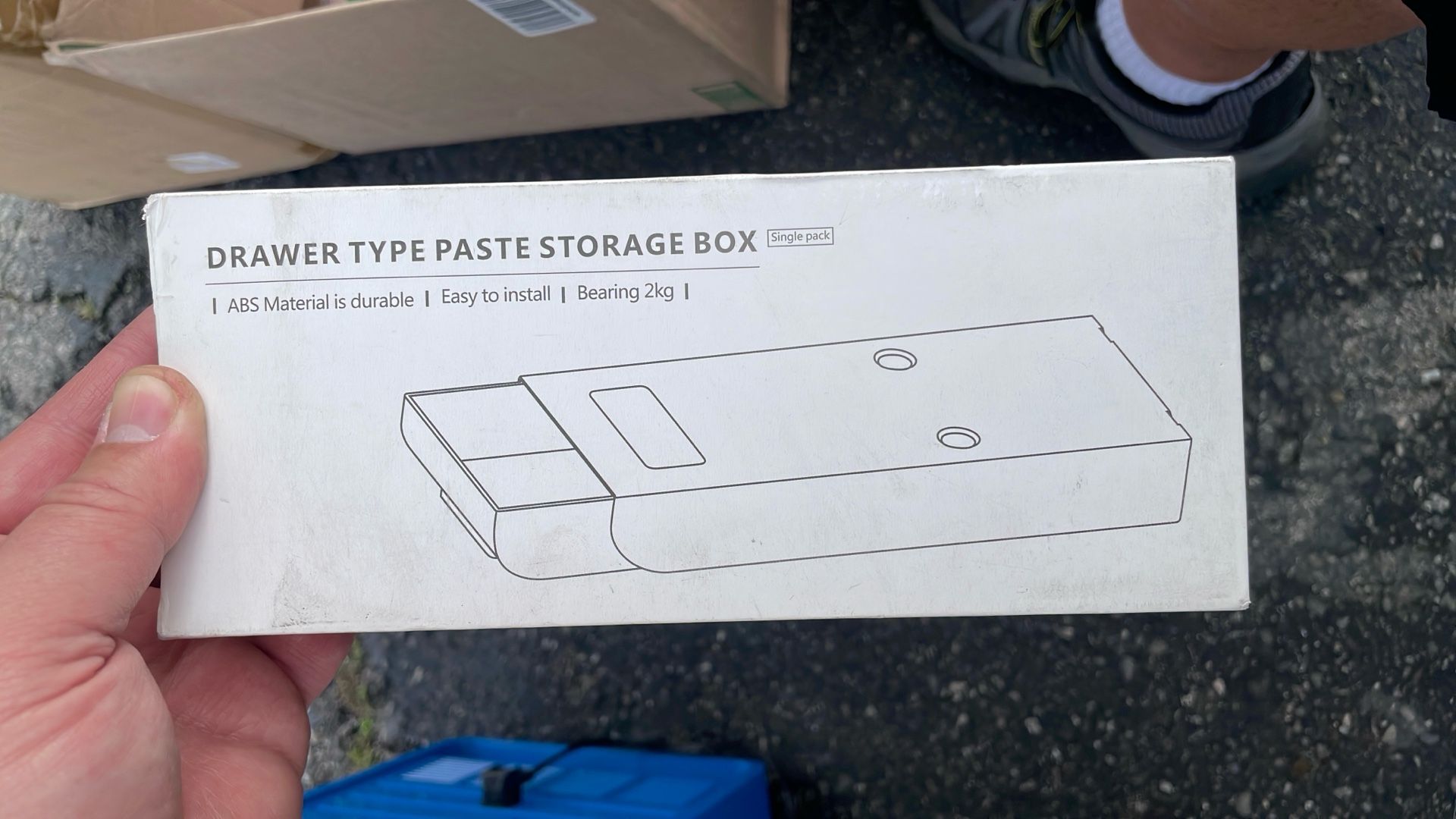 Drawer Type Paste Storage Box