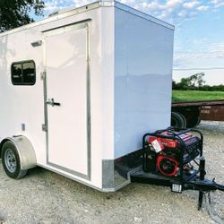 Custom Dog Grooming Trailers 