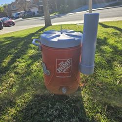 5 Gallon Rubbermaid Cooler Dispenser With Cup Holder