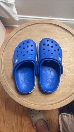 Blue Crocs