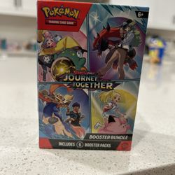 Pokémon Journey Together Booster Bundle New