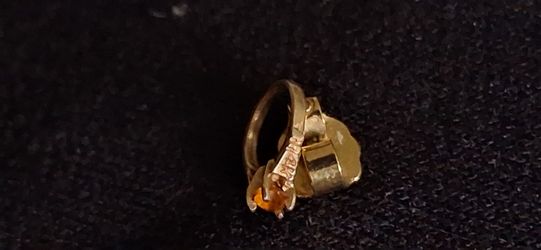 Rare birthstone charm 14k