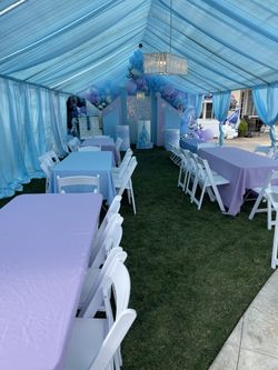 Draped Tents 