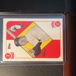 Mickey Mantle Topps 2007 Baseball Card