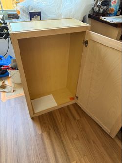 Unfinished wall cabinet