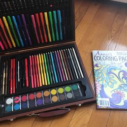 Art Set With Book